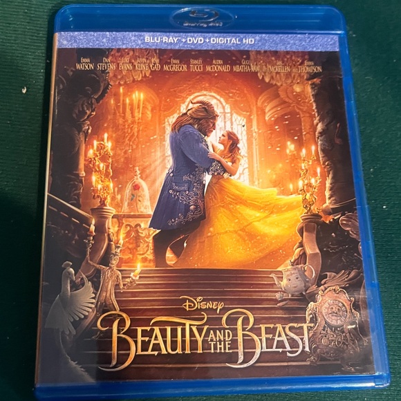 Beauty And The Beast Blu-Ray + DVD movie Disney - Picture 1 of 5